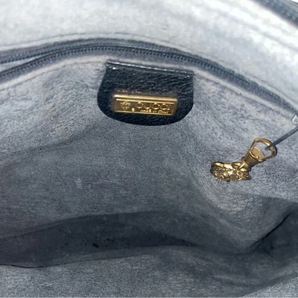 Gucci Blue and Cream Crossbody Bag - Picture 9 of 16